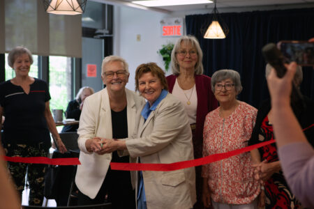 Le 30 mai dernier avait lieu le dévoilement de la nouvelle salle à manger de la résidence Le Mile-End située à Montréal.